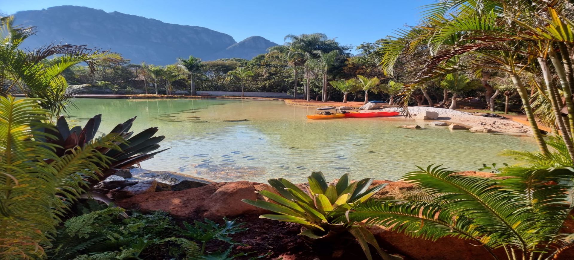 Lago Orgânico caiaque